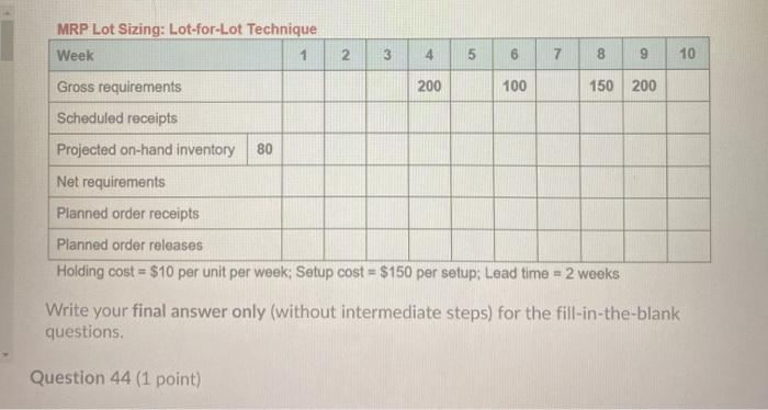 PLEASE HELP, THANK YOU [Chapter 14] Net Material