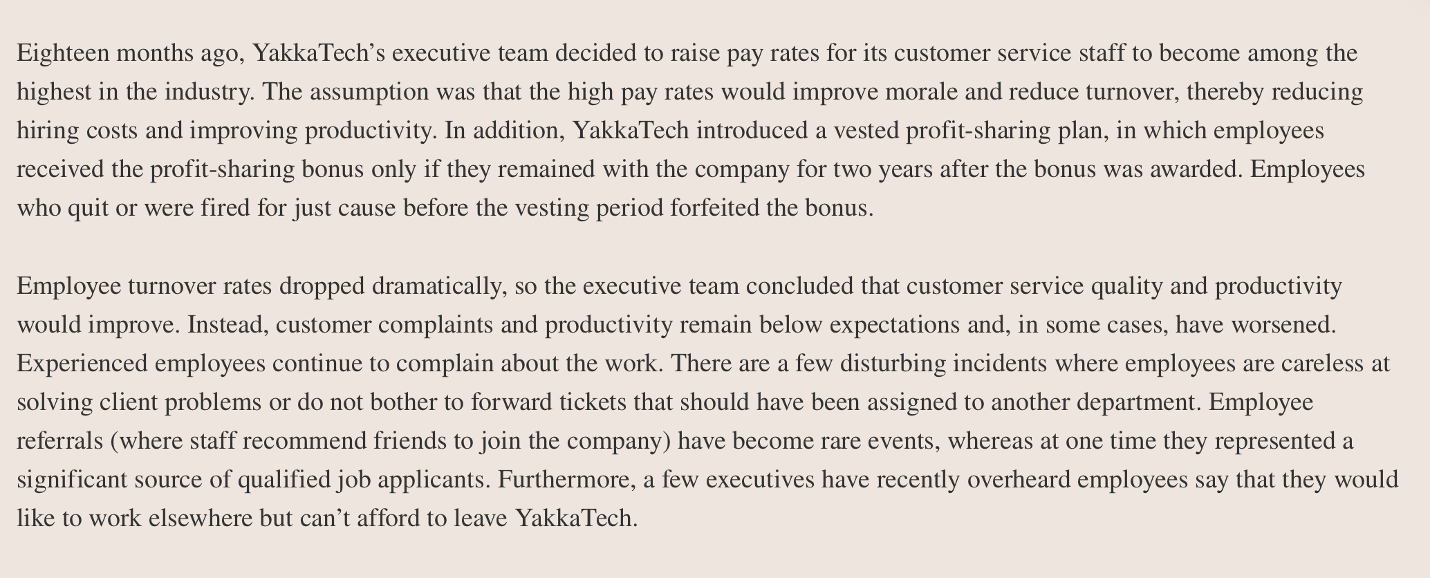 Identify the main issues and articulate them in a