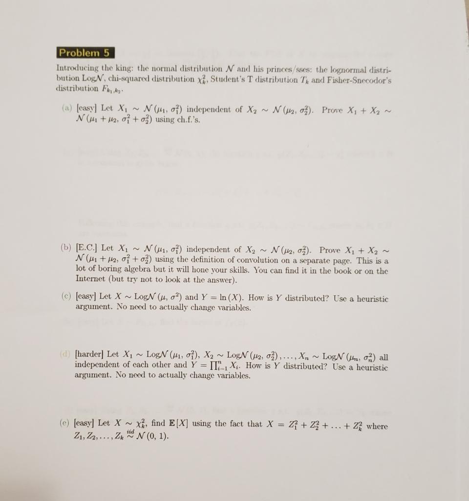 Problem 5 Introducing the king: the normal