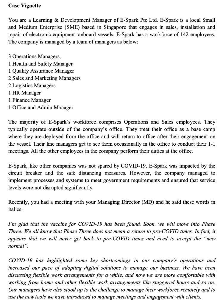 ANSWER ANY QUESTIONS AFTER READING THE CASE