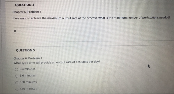 need help with question 4 and 5 1. An assembly