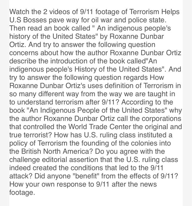 Watch the 2 videos of 9/11 footage of Terrorism