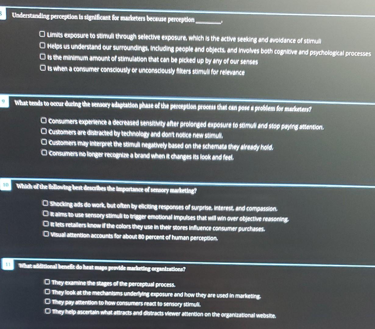 Understanding perception is signtifeant for