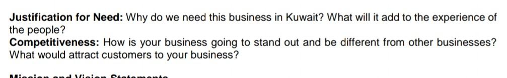 An example I will invent a company called S'B