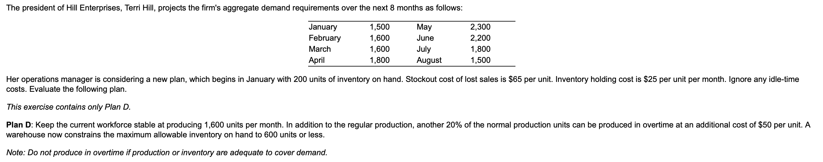 The president of Hill Enterprises, Terri Hill,