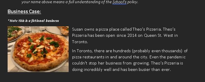 Media Options Even though her first Pizzeria is