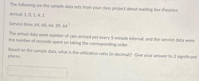 Please highlight/bold answer The following are