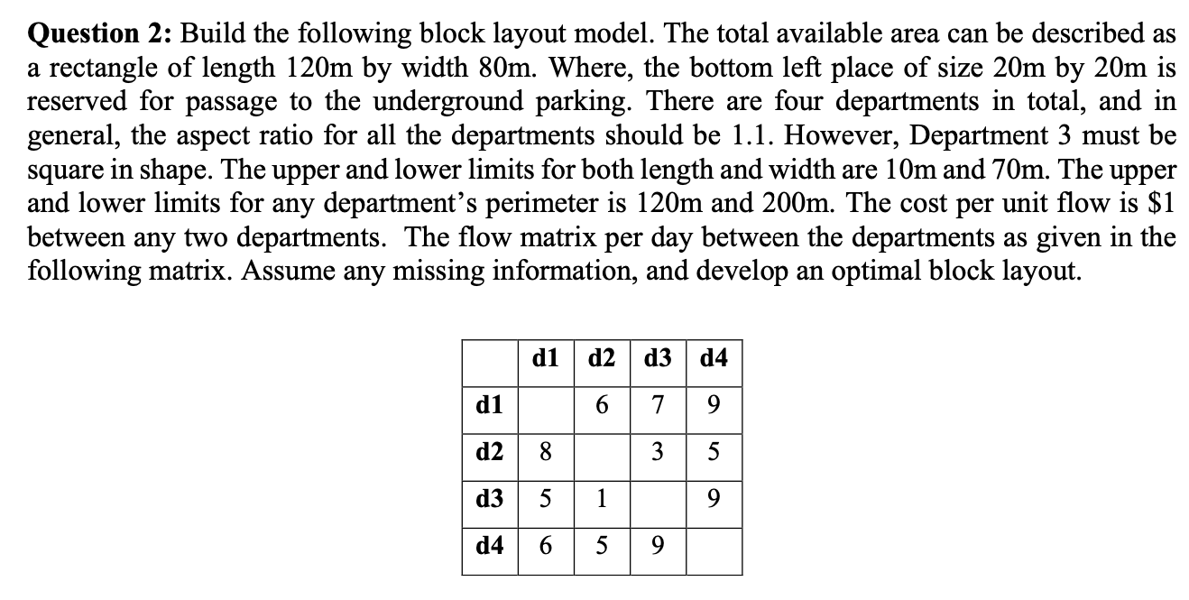 Question 2: Build the following block layout