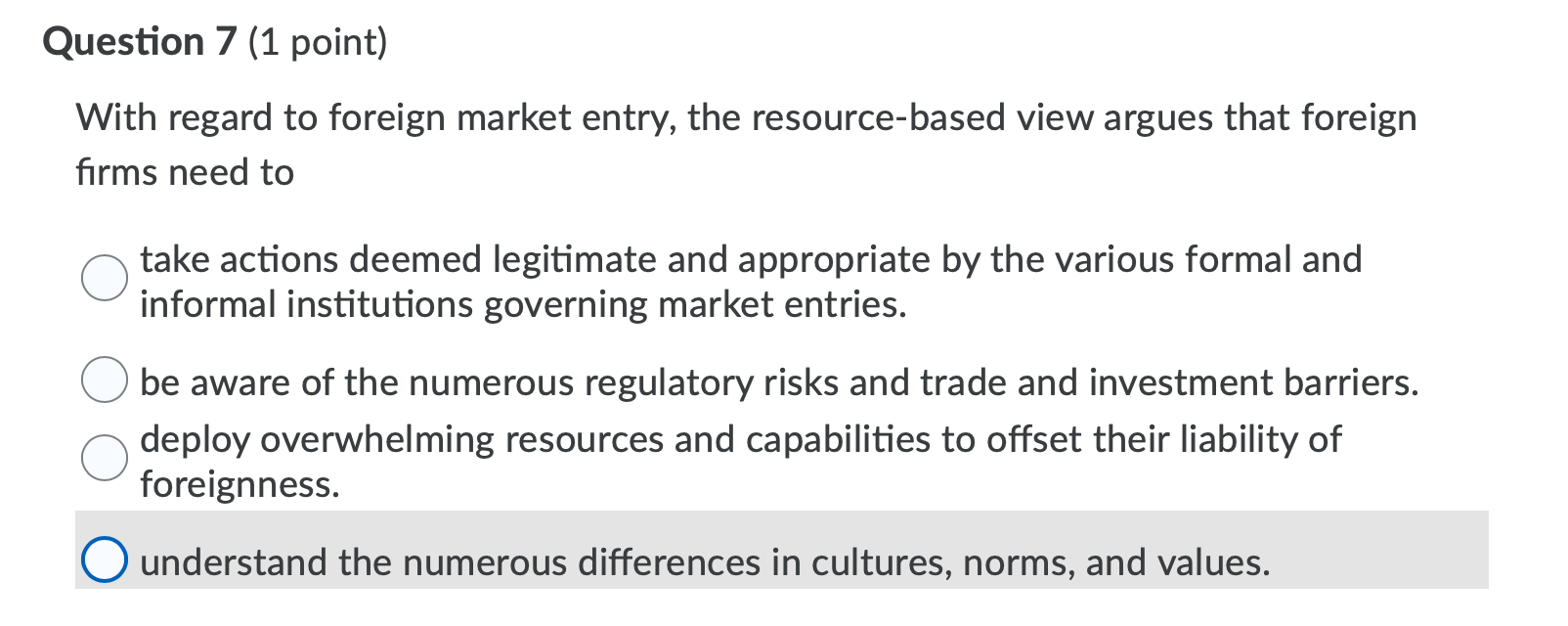 Question 5 (1 point) is an attack on a