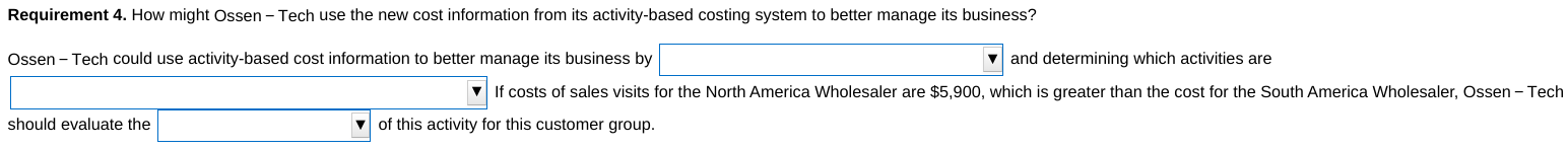 Ossen - Tech has only two retail and two