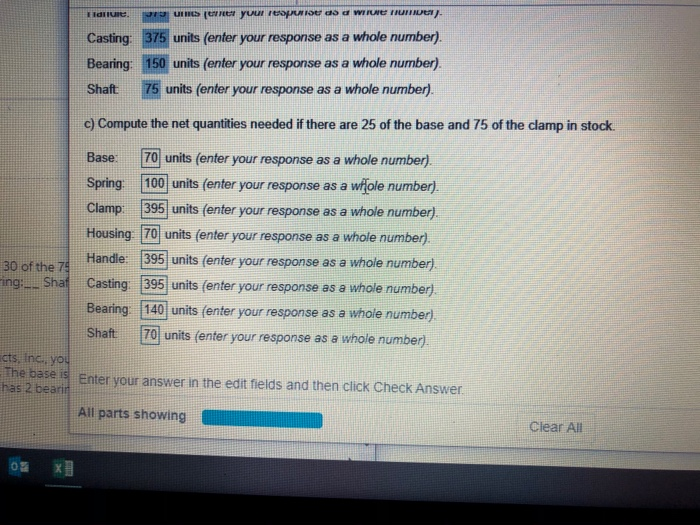 please help 3 Alternate re is as follows: Bracket
