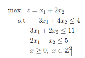 Mathematical Optimization - Integer Programming