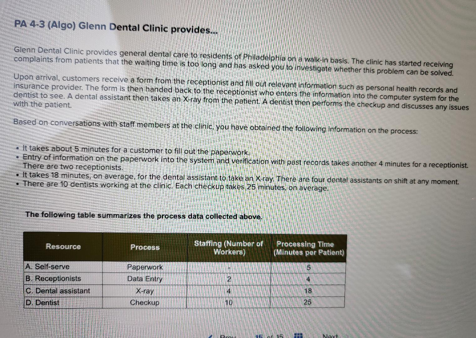 PA 4-3 (Algo) Glenn Dental Clinic provides...