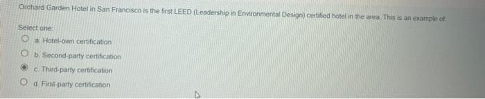 Orchard Garden Hotel in San Francisco is the