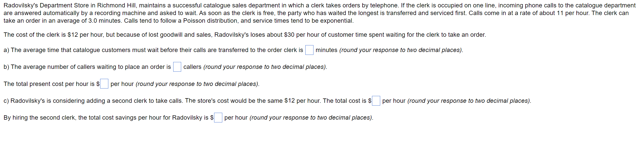 Radovilsky's Department Store in Richmond Hill,