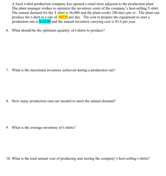 A local t-shirt production company has opened a