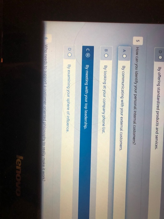 DO A supply chain approach. 4 How do your