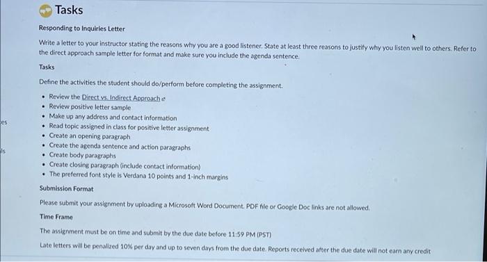 this is th template Direct Approach Positive