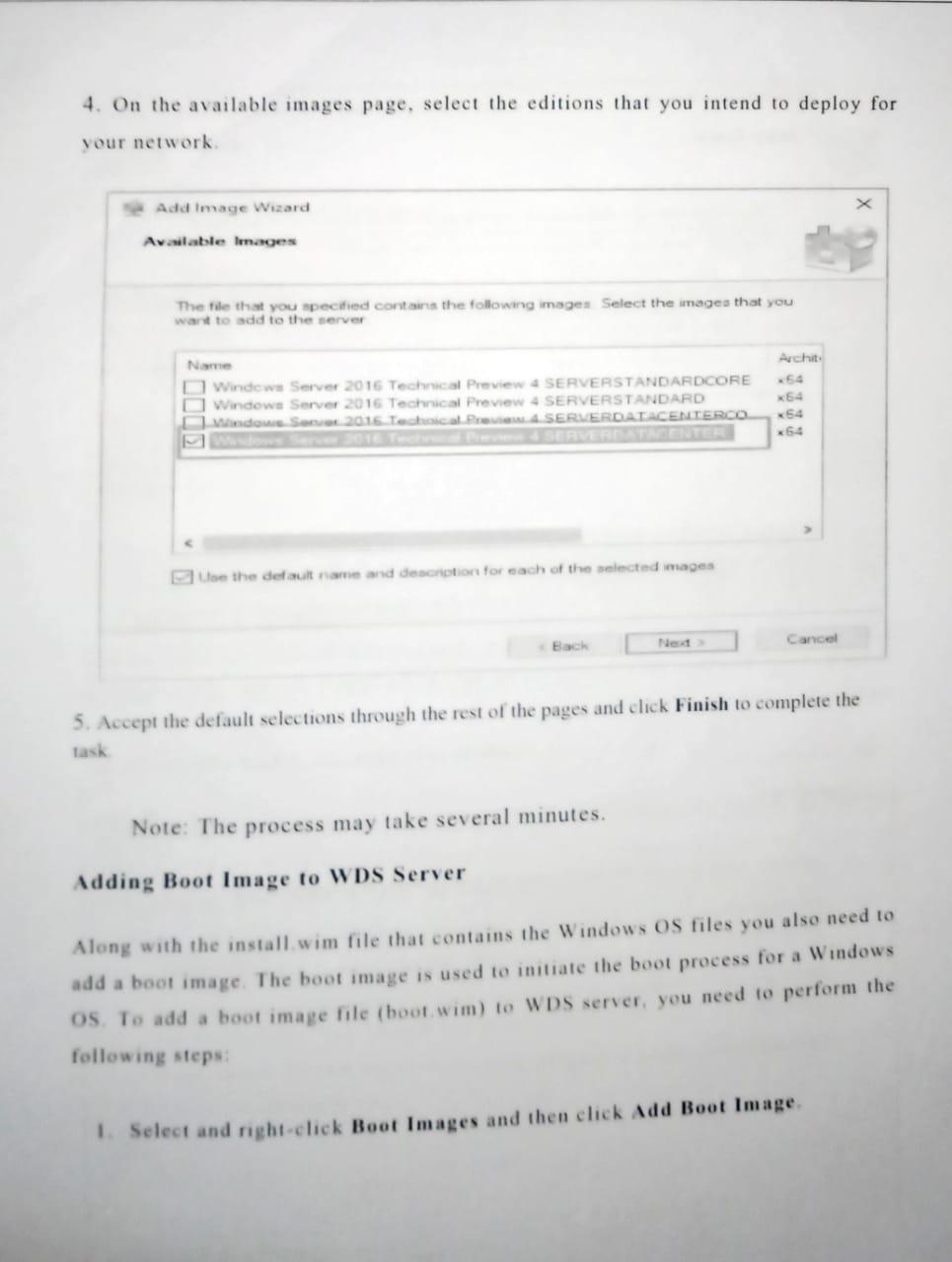write sql 4. On the available images page, select the editions