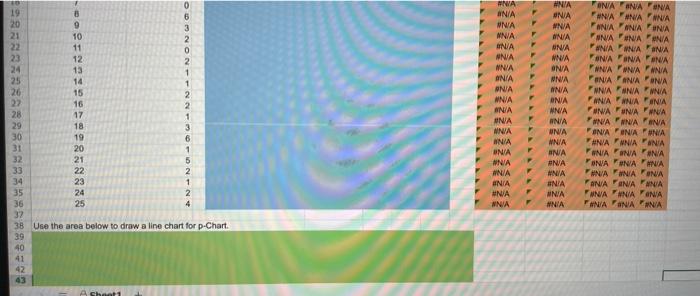Excel Online Activity: p-Chart Automated sorting