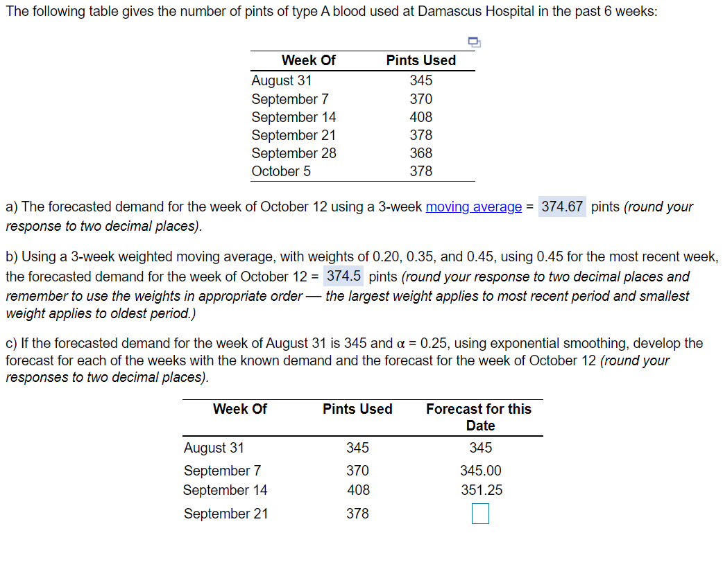 please answer part C and round to 2 decimal
