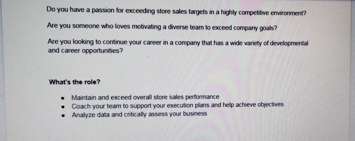 Mock Interview (Individual Assignment) You are