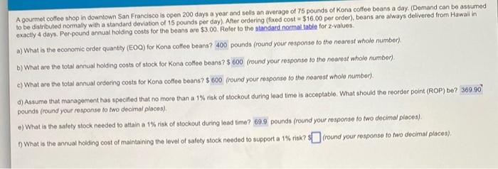 A gourmet coffee shop in downtown San Francisco