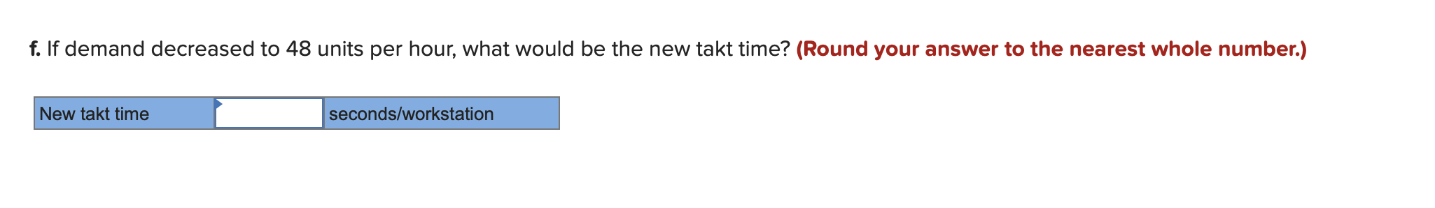 Wild Widget must set up an assembly line for