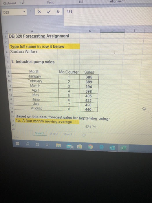 i need step by step of the formula used to answer