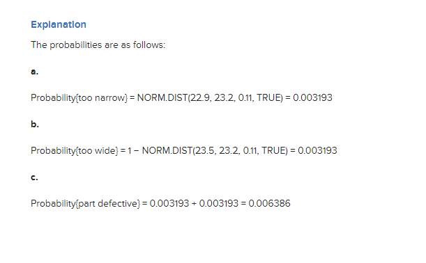 1)Consider again that the company making tires