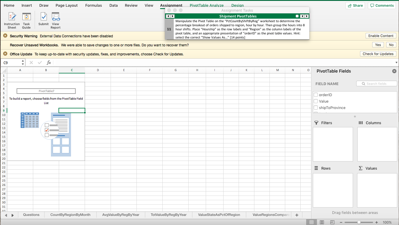 Select the region with the highest percentage of
