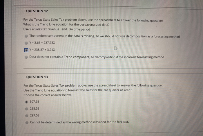 QUESTION 11 A major source of revenue in Texas is