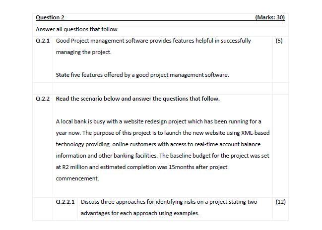 Good day, the following questions are based on a