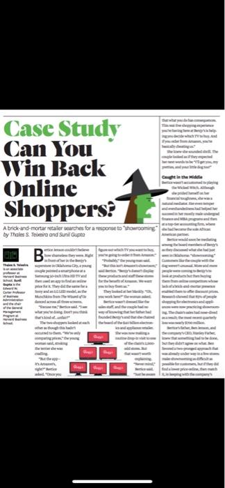 After reading the attached case, please write a