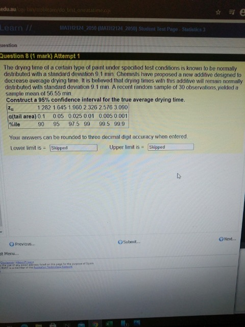 working out needed .edu.au woblem/do test on