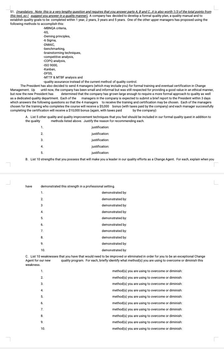 51. (mandatory. Note: this is a very lengthy