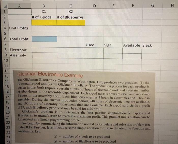 This is one question. H w N 5 1 B C D E F G 1 X1