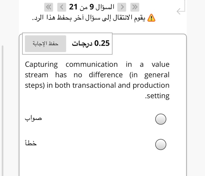 9 21 : . 0.25 Capturing communication in a value