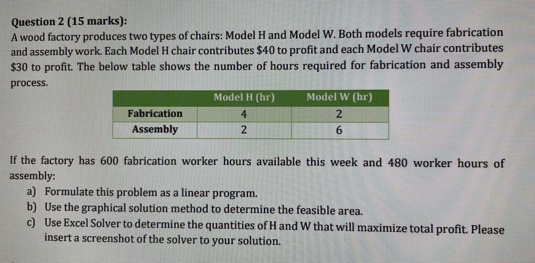 Please Solve Complete in 30 minutes. Question 2