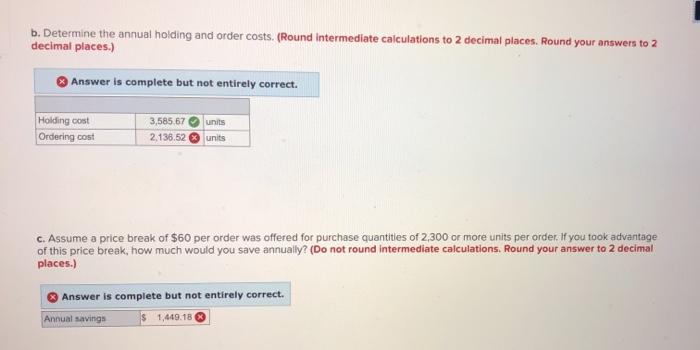7. Problem 11-15 (Algo) 10 points Given the
