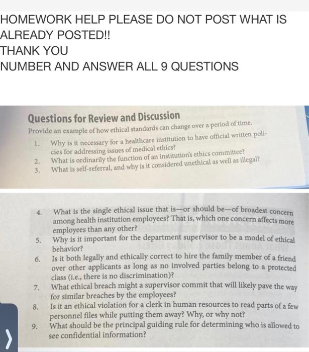 PLEASE READ!!! HOMEWORK HELP PLEASE DO NOT POST