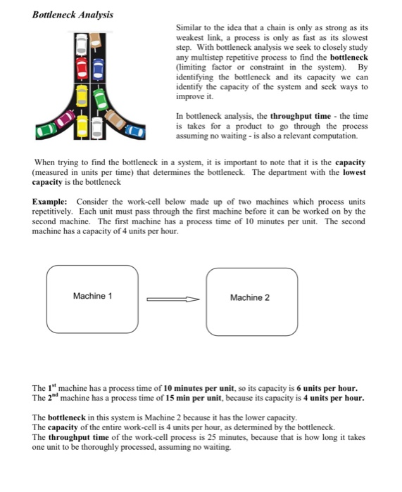 What is a bottleneck, and mention at least 2
