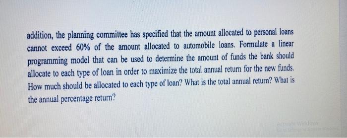 please solve it quickly ! 2. Peoples Bank has 1