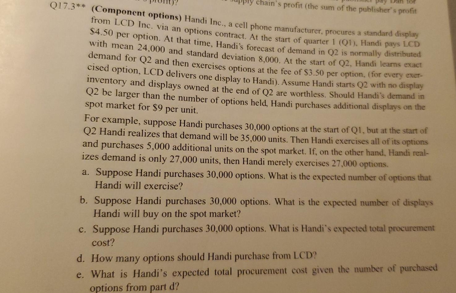 antor ply chain's profit (the sum of the