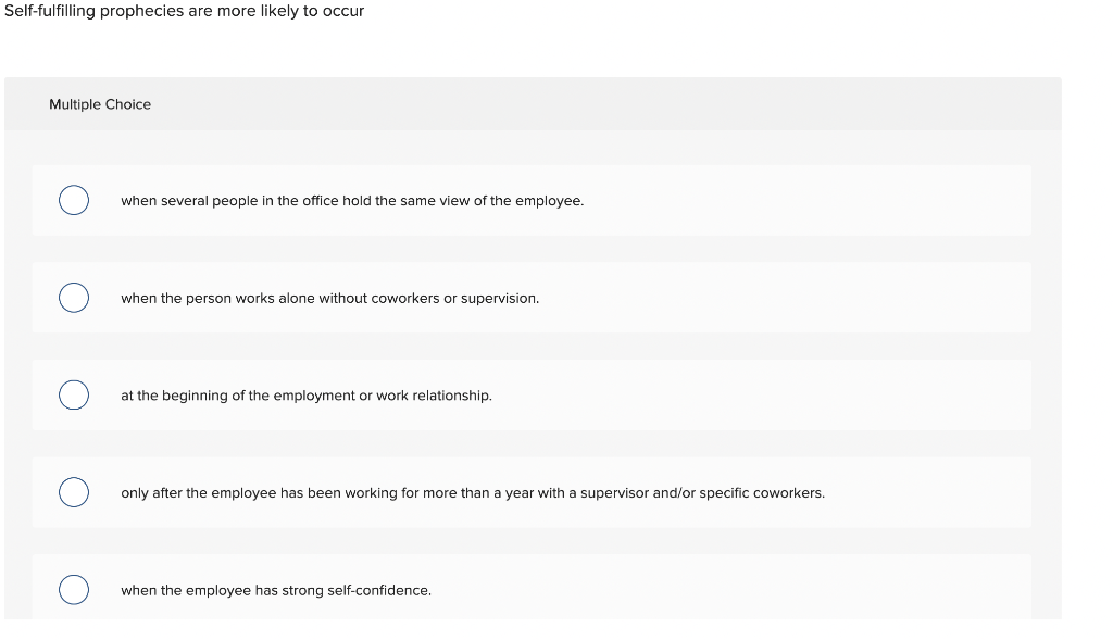 Self-fulfilling prophecies are more likely to