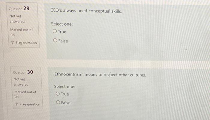 Question 25 Leaders are better than followers.