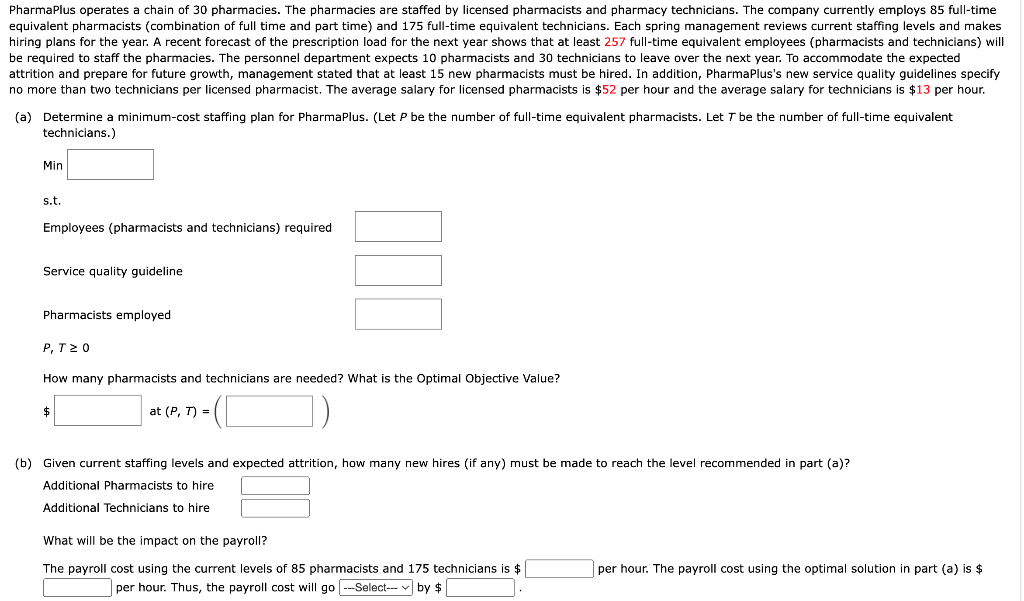 harmaPlus operates a chain of 30 pharmacies. The