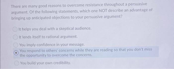 There are many good reasons to overcome