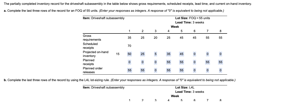 ****** also find "planned order releases" for
