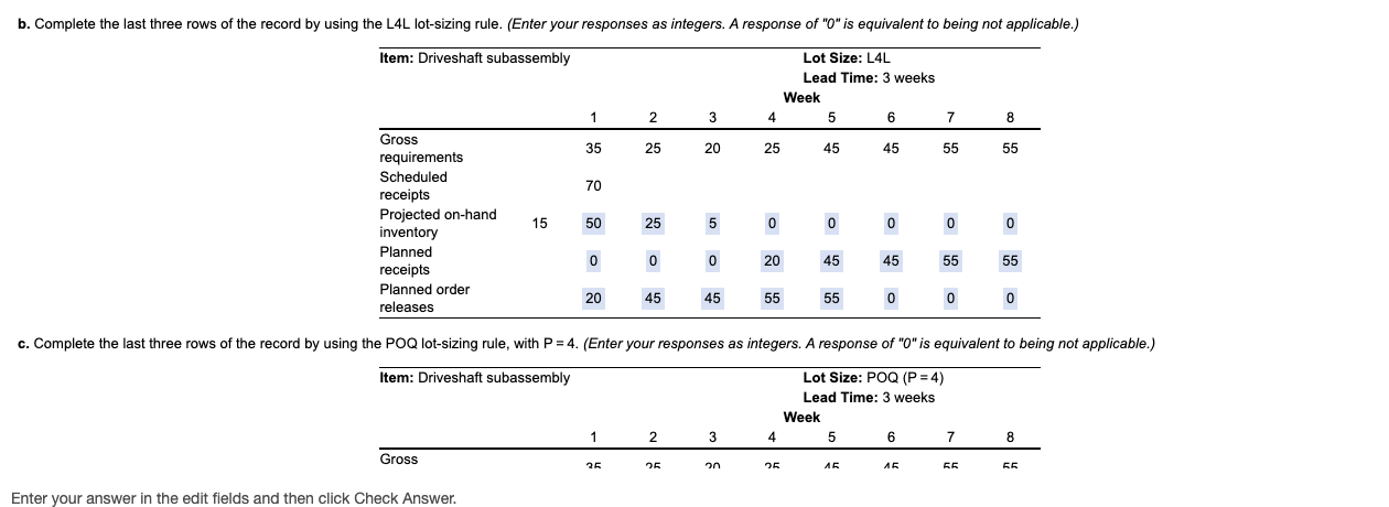 ****** also find "planned order releases" for